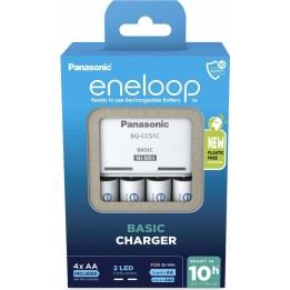 Caricabatterie PANASONIC Eneloop Basic BQ-CC51 + 4x AA 2000 mAh (K-KJ51MCD40E)