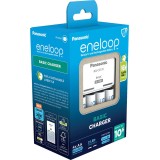 Caricabatterie PANASONIC Eneloop Basic BQ-CC51 + 4x AA 2000 mAh (K-KJ51MCD40E)