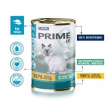 PUPIL Prime Ricco di salmone con trota - cibo umido per gatti - 400g