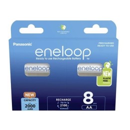 Batterie ricaricabili PANASONIC ENELOOP AA 2000 mAh 8 szt (BK-3MCDE/8HH)