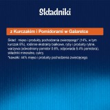 Felix Fantastic Pollo Pomodoro - Cibo Umido per Gatti - 85 g
