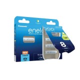 Batterie ricaricabili PANASONIC ENELOOP AAA 800 mAh 8 szt (BK-4MCDE/8HH)