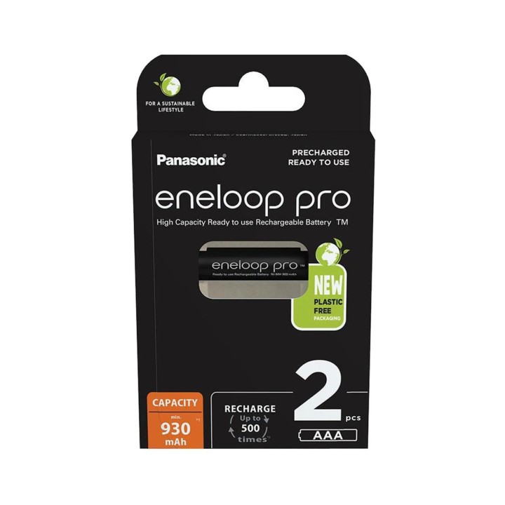 Batterie ricaricabili PANASONIC ENELOOP PRO AAA 930 mAh 2 szt (BK-4HCDE/2CP)