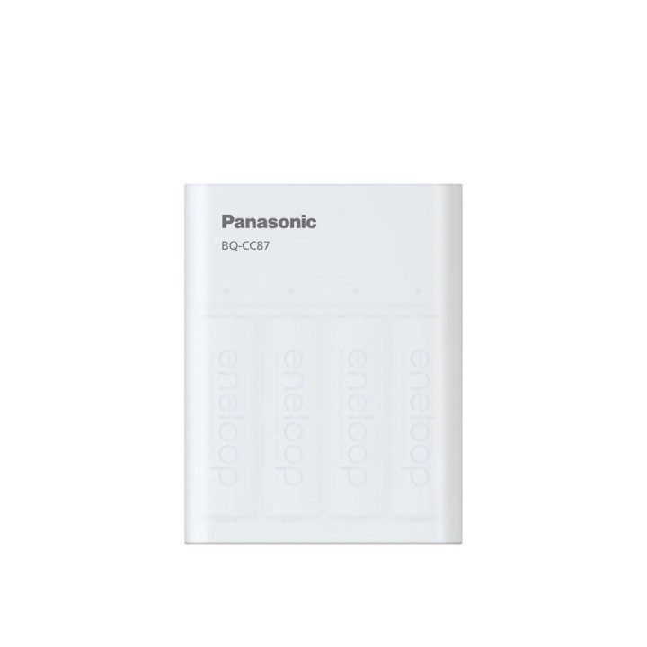 Caricabatterie USB PANASONIC Eneloop Smartplus BQ-CC87 + 4x AA 2000 mAh (K-KJ87MCD40USB)