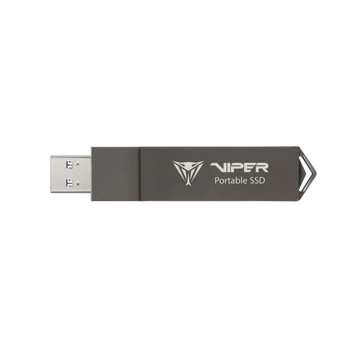 SSD portatile esterno Patriot Viper PVP30 Duo compatto 512GB 1000MB/s USB A+C 3.2 Gen2 (PVP30512G28UDG)