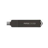 SSD portatile esterno Patriot Viper PVP30 Duo compatto 512GB 1000MB/s USB A+C 3.2 Gen2 (PVP30512G28UDG)