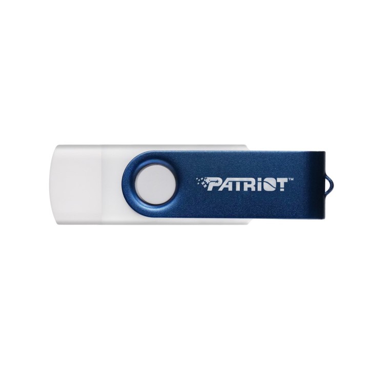 Patriot Memory 64GB Xporter X550 USB chiavetta flash doppia USB A+C (PS64GX550AAD) bianco blu
