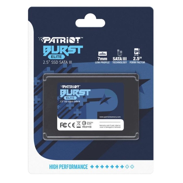 Patriot Memory BURST Elite 2.5 2.5 480 GB Serial ATA III