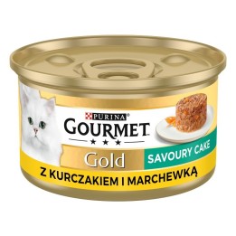 GOURMET GOLD - Tortino salato con pollo e carota 85g