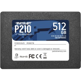 Patriot Memory P210 2.5 512 GB Seriale ATA III