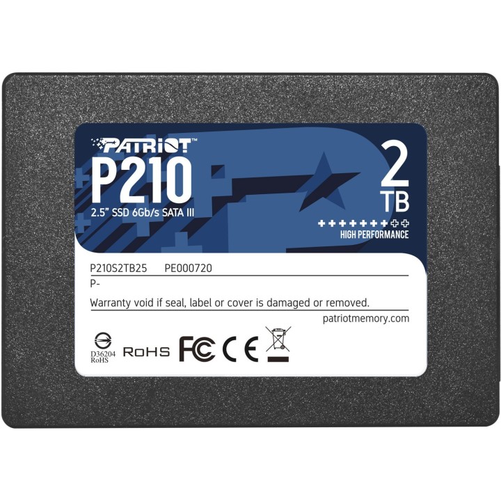 Patriot Memory P210 2.5 2000 GB Seriale ATA III