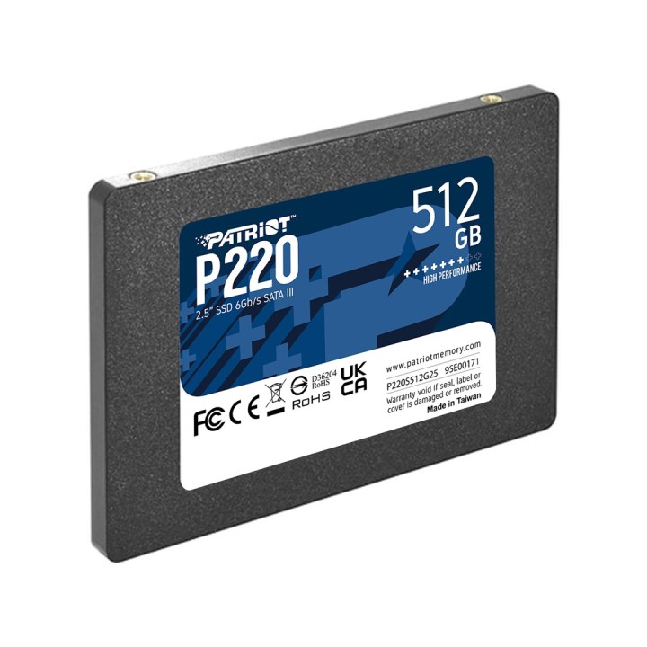 Patriot Memory P220 512GB 2.5 seriale ATA III