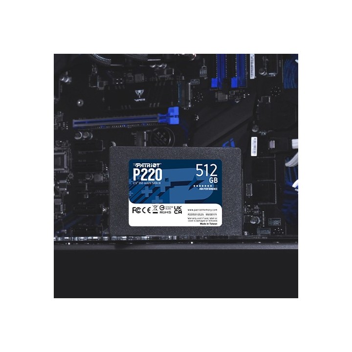 Patriot Memory P220 512GB 2.5 seriale ATA III