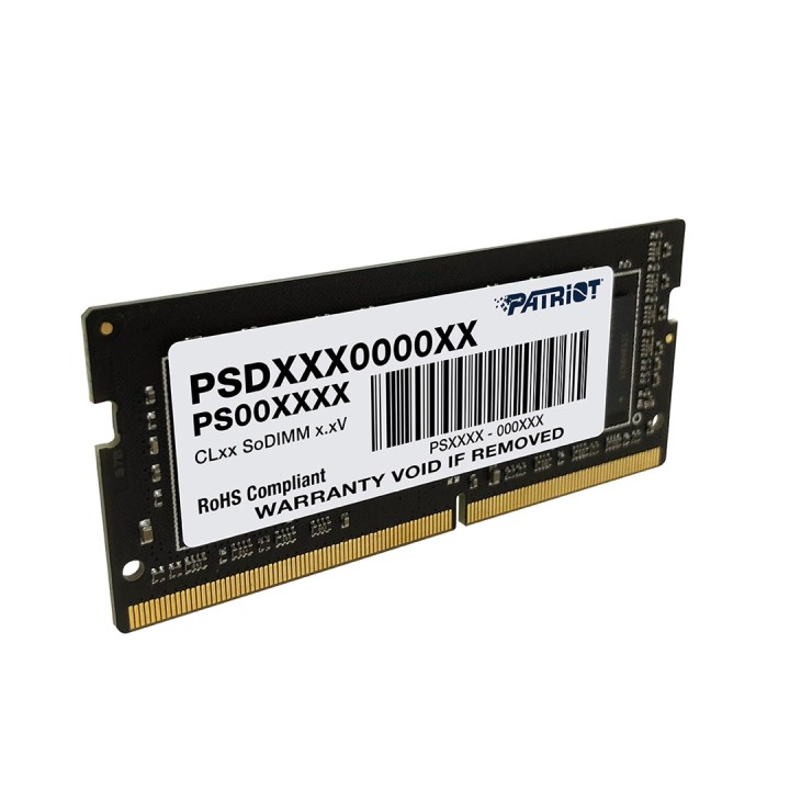 Modulo di memoria PATRIOT SIGNATURE DDR4 SO-DIMM 8GB 3200MHz (PSD48G32002S)