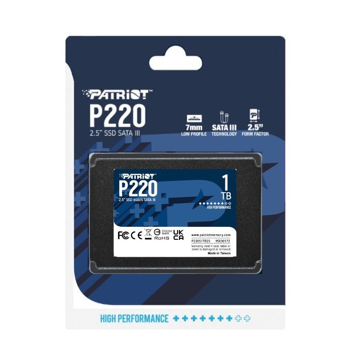 Patriot Memory P220 1TB 2.5 1000 GB seriale ATA III