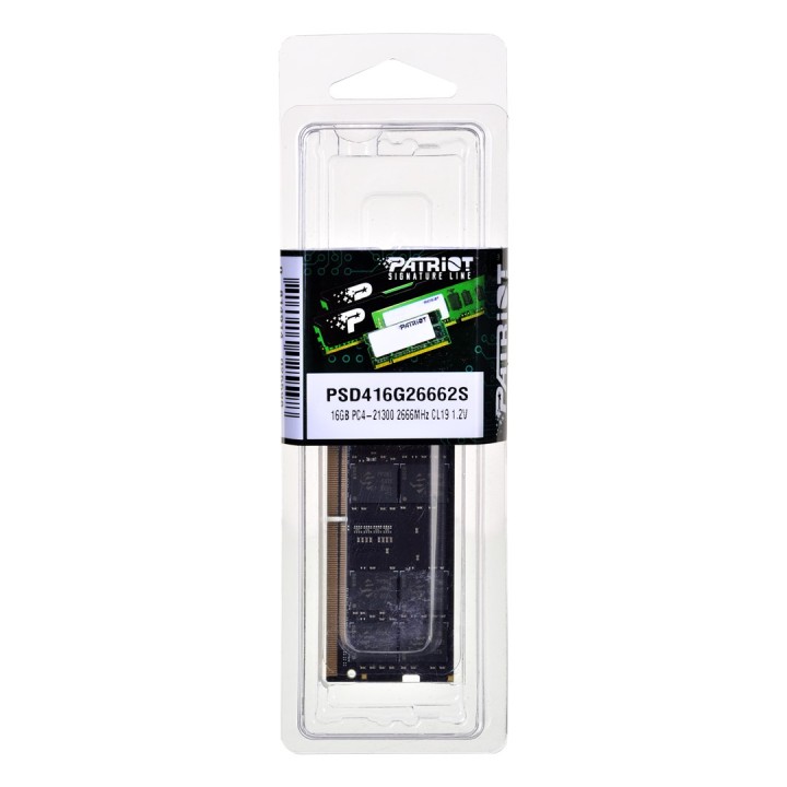 Patriot Memory PSD416G26662S modulo memoria 16 GB DDR4 2666 MHz