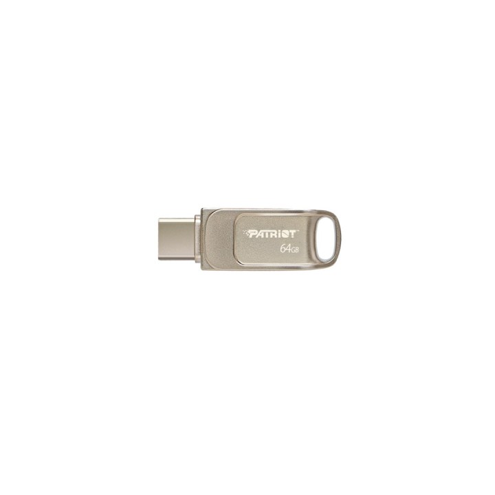 Patriot Memory Tab T560 64GB USB chiavetta flash doppia USB 120MB/s (PS64GT560DS5D) argento
