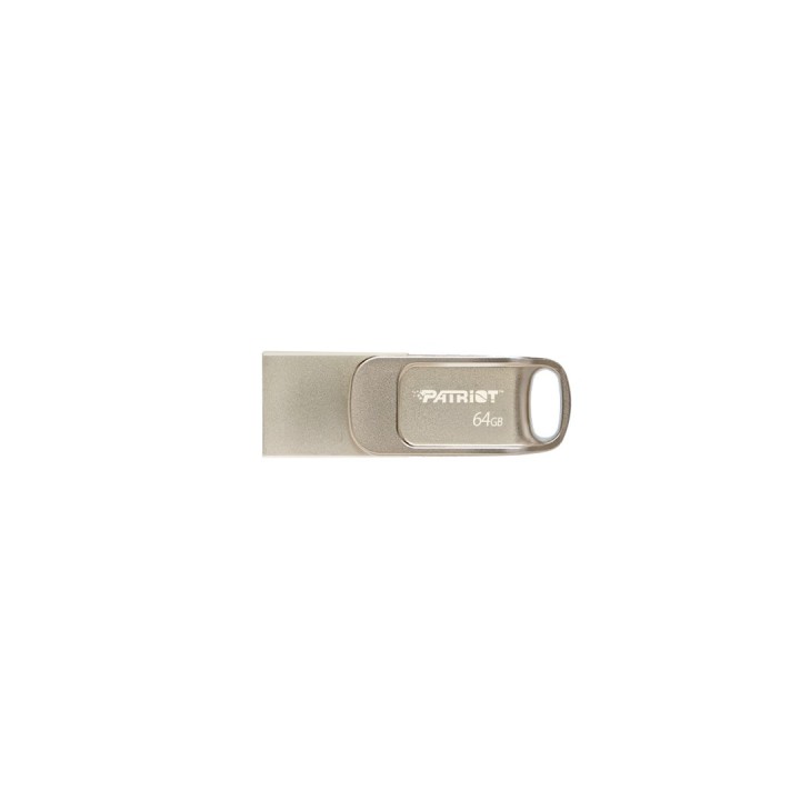 Patriot Memory Tab T560 64GB USB chiavetta flash doppia USB 120MB/s (PS64GT560DS5D) argento