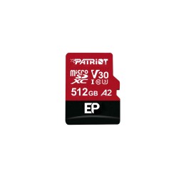 Patriot Memory EP A2 scheda di memoria 512 GB MicroSDXC V30 U3 Classe 10 (PEF512GEP32MCX)