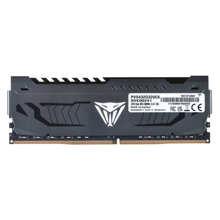 Patriot Memory Viper Steel PVS432G320C6 modulo memoria 32 GB 1 x 32 GB DDR4 3200 MHz