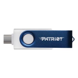 Patriot Memory Xporter X550 USB chiavetta flash 128 GB USB Type-A / USB Type-C 3.2 Gen 1 (3.1 Gen 1) blu bianco