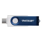 Patriot Memory Xporter X550 USB chiavetta flash 128 GB USB Type-A / USB Type-C 3.2 Gen 1 (3.1 Gen 1) blu bianco