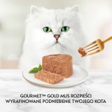 PURINA Gourmet Gold Mousse con salmone - cibo umido per gatti - 85g