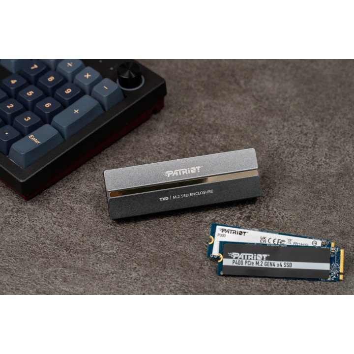 Contenitore SSD PATRIOT MEMORY TXD M.2 NVME 1.3 fino a 8TB (PV810UPNGM) grigio