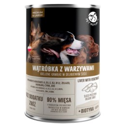 PET REPUBLIC Adult Medium & Large Fegato con verdure - cibo umido per cani - 1250g