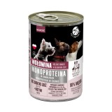 PET REPUBLIC Monoprotein Manzo - cibo umido per cani - 400g