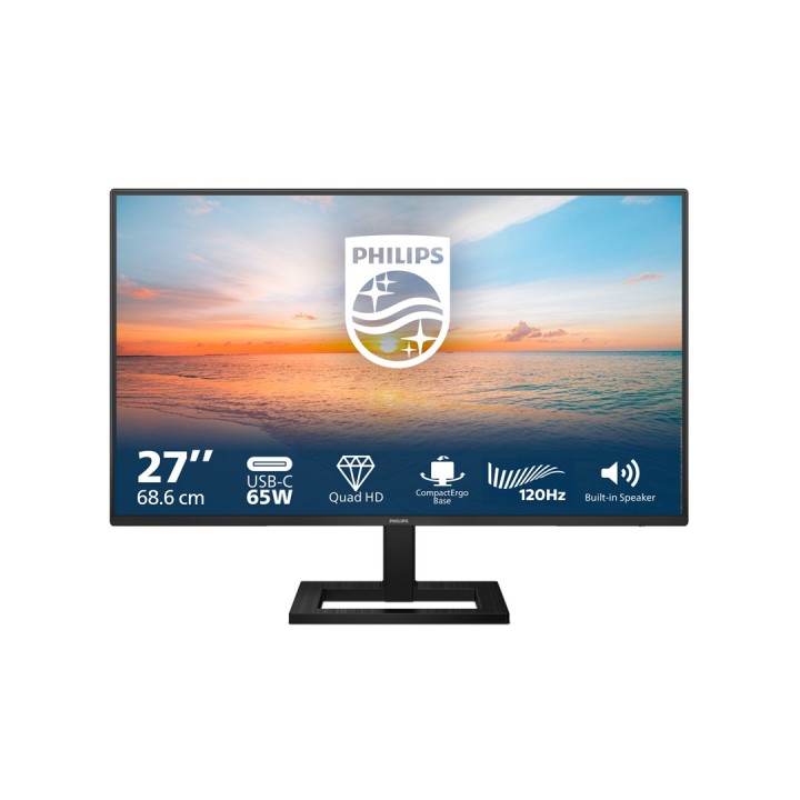 Philips 1000 Monitor per computer serie 27E1N1600AE/00 68.6 cm (27 ) 2560 x 1440 pixel Quad HD LCD nero
