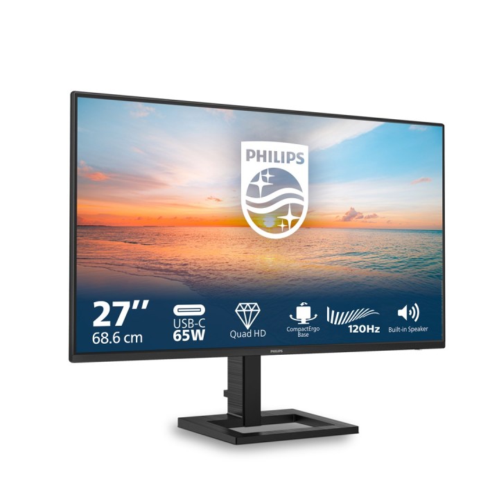 Philips 1000 Monitor per computer serie 27E1N1600AE/00 68.6 cm (27 ) 2560 x 1440 pixel Quad HD LCD nero
