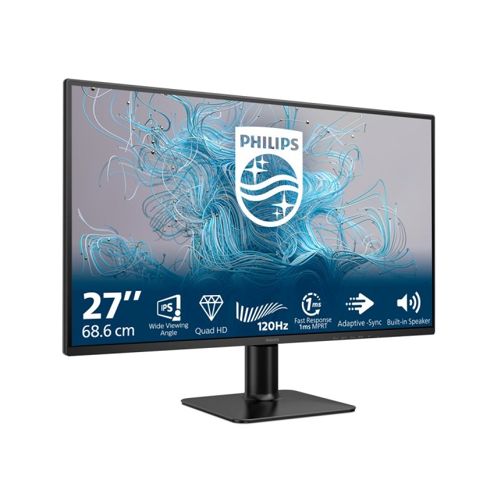 Philips 2000 series 27E2N2500/00 Monitor per computer 68.6 cm (27 ) 2560 x 1440 pixel Quad HD LCD nero