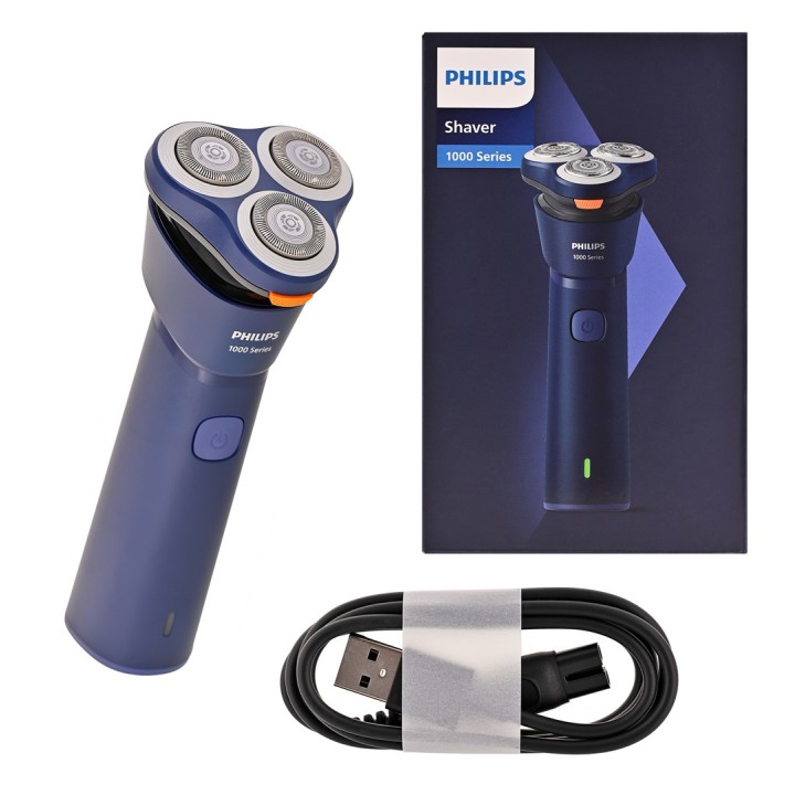 Philips 1000 series S1881/00 rasoio uomo Rasoio rotativo blu navy