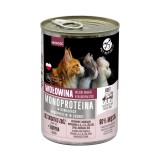 PET REPUBLIC Monoprotein Manzo in salsa - cibo umido per gatti - 400g