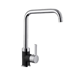 PYRAMIS SILVIO DUO Miscelatore granito nero