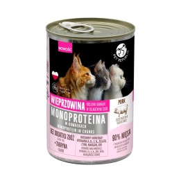 PET REPUBLIC Monoprotein Maiale in salsa - cibo umido per gatti - 400g