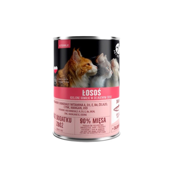 PET REPUBLIC Sterile Salmone - cibo umido per gatti - 400g