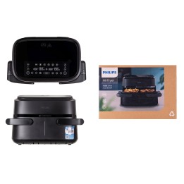 Philips 1000 serie NA150/00 friggitrice Doppia 7.1 L 2450 W Friggitrice ad aria calda Nero
