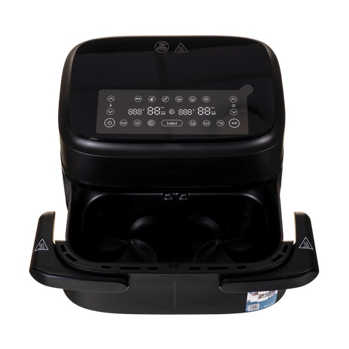 Philips 1000 serie NA150/00 friggitrice Doppia 7.1 L 2450 W Friggitrice ad aria calda Nero