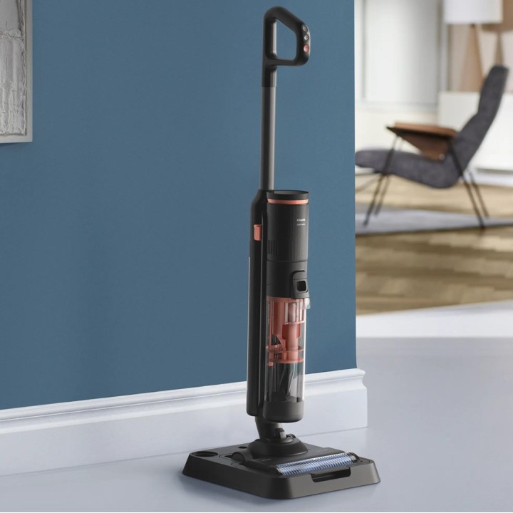 Philips 6000 serie XW6264/11 aspirapolvere portatile/scopa elettrica Batteria Secco e bagnato Ciclonica Senza sacchetto Grigio
