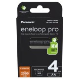 Batterie ricaricabili PANASONIC ENELOOP PRO AA 2500 mAh 4 szt (BK-3HCDE/4CP)