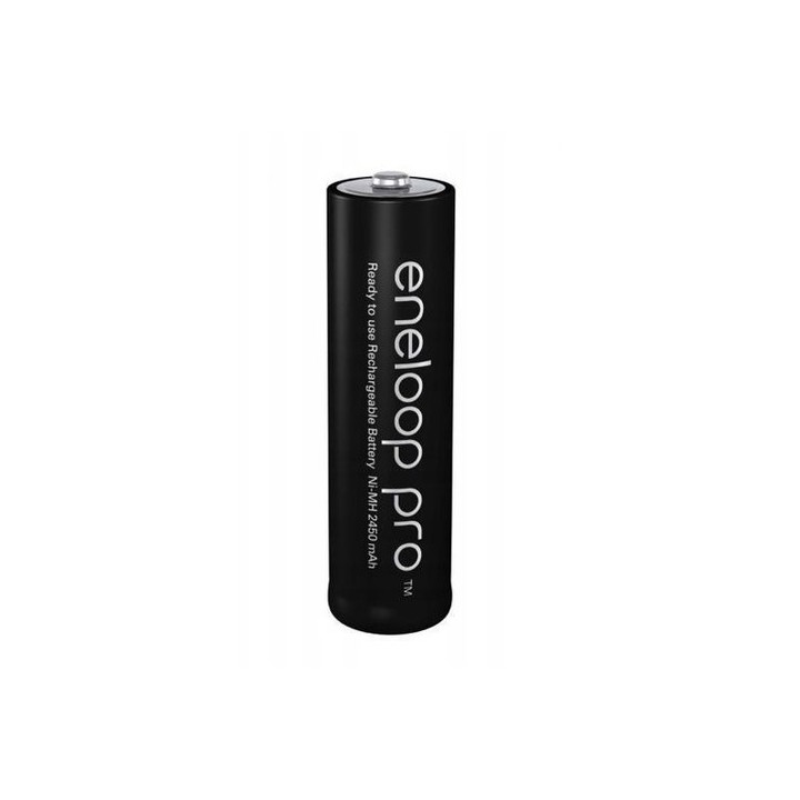Batterie ricaricabili PANASONIC ENELOOP PRO AAA 930 mAh 4 szt + case (BK-4HCDE/4CP+CASE)