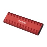 Portatile esterna SSD PATRIOT MEMORY Transporter Lite 1TB USB3.2 Type-C 1000 MB/S (PTPL1TBPEC) rosso