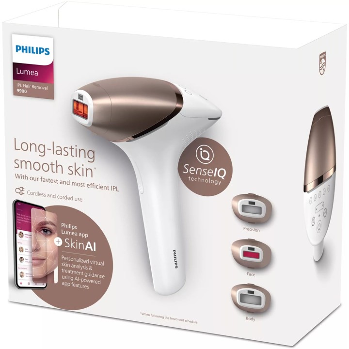 Philips BRI973/00 epilatore a luce Luce pulsata intensa (IPL) Oro rosa Bianco