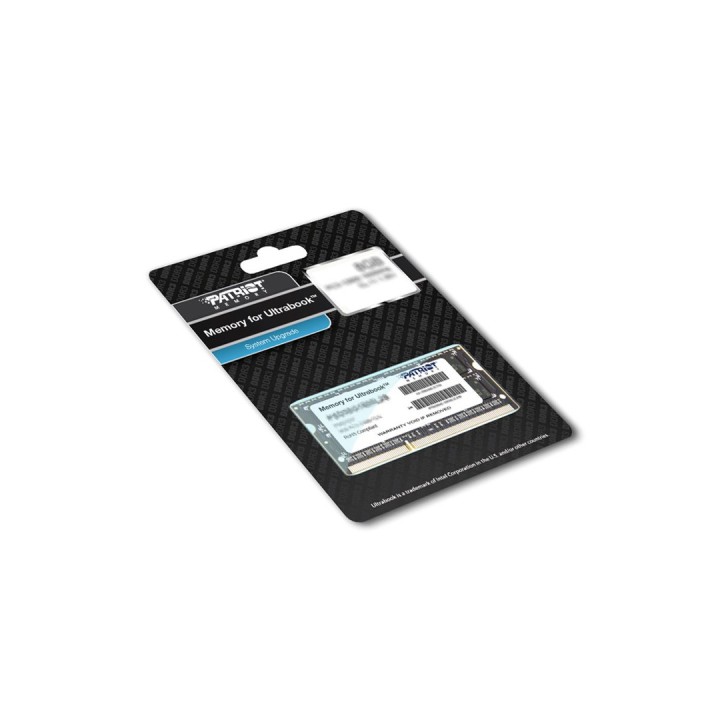 Patriot Memory 8GB DDR3 PC3-12800 (1600MHz) SODIMM modulo di memoria 1 x 8 GB