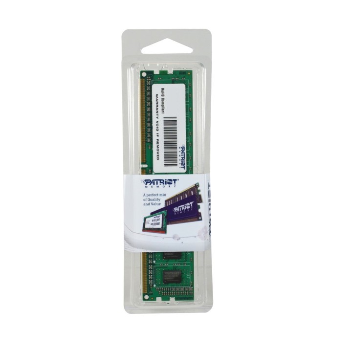 Patriot Memory DDR3 8GB PC3-12800 (1600MHz) DIMM modulo di memoria 1 x 8 GB