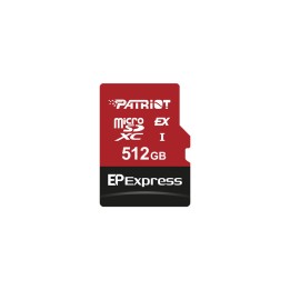 Patriot Memory EP Express scheda di memoria 512GB MicroSDXC 800/600 MB/s (PEF512GEPEXMCX)