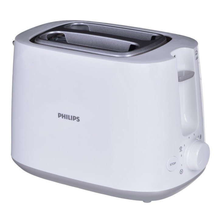 Philips Daily Collection HD2582/00 tostapane 2 fette 830 W Bianco