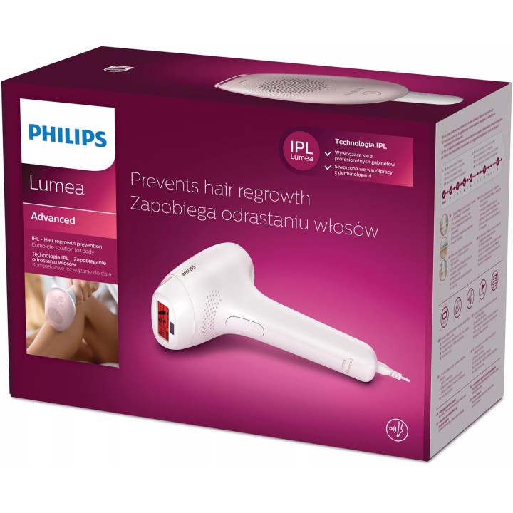 Philips Lumea Advanced SC1994/00 epilatore a luce luce pulsata intensa (IPL) rosa bianco